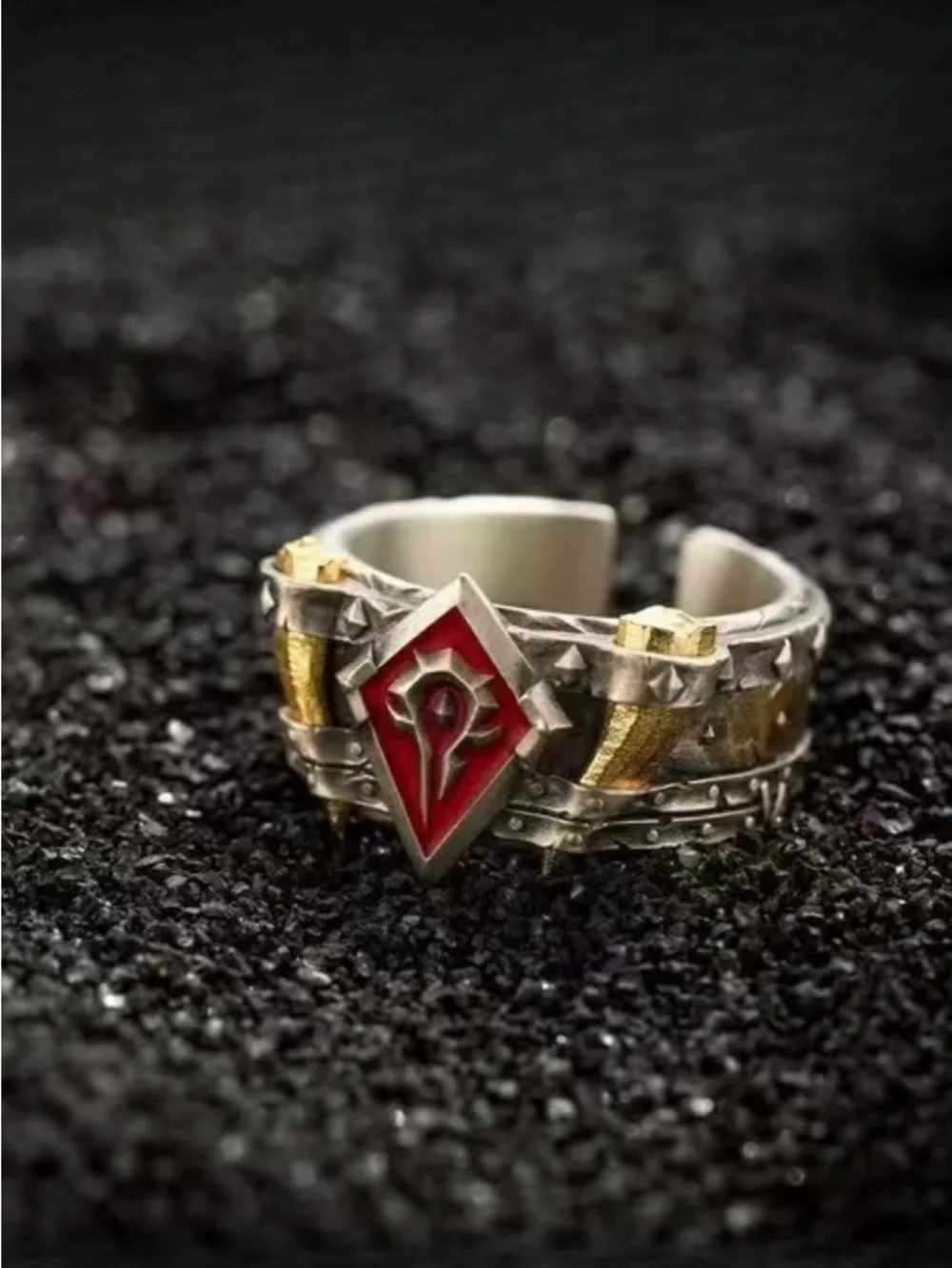 World Of Warcraft Horde Ring NEW Jewelry Collectible Fantasy Games Anime Toys
